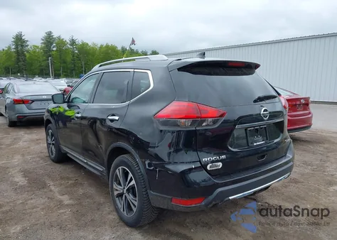 2017 Nissan Rogue Sl z USA, uszkodzony, nr VIN 5N1AT2MV9HC878562